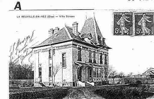 Ville de NEUVILLEENHEZ(LA) Carte postale ancienne