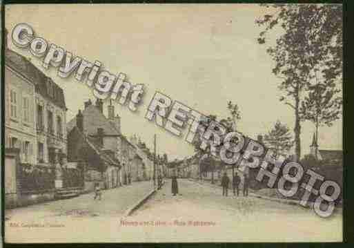 Ville de NEUVYSURLOIRE Carte postale ancienne