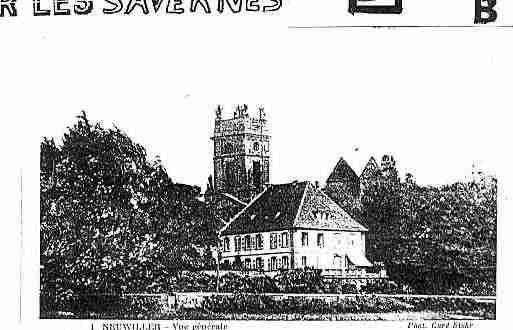 Ville de NEUWILLERLESSAVERNE Carte postale ancienne