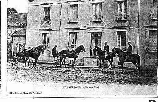 Ville de NONANTLEPIN Carte postale ancienne