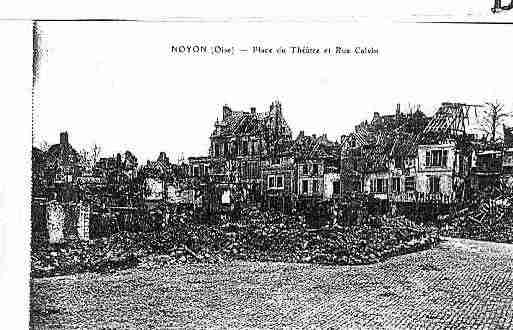 Ville de NOYON Carte postale ancienne