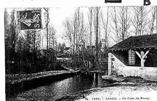 Ville de NUARS Carte postale ancienne