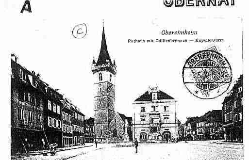 Ville de OBERNAI Carte postale ancienne