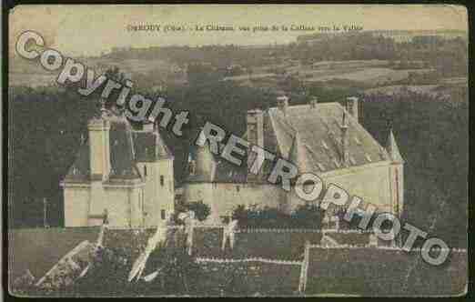 Ville de ORROUY Carte postale ancienne