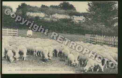 Ville de ORROUY Carte postale ancienne