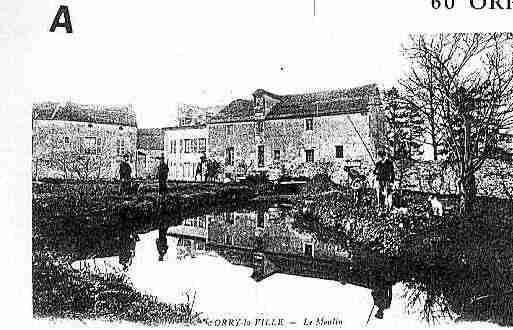 Ville de ORRYLAVILLE Carte postale ancienne