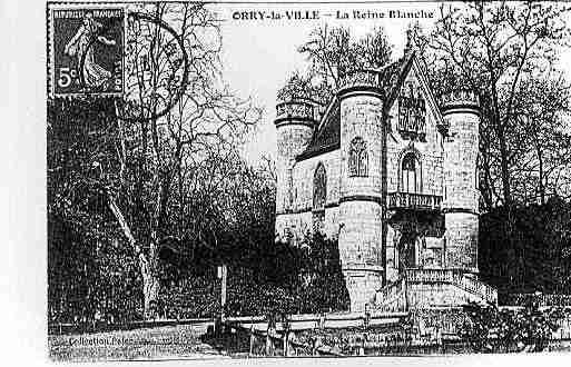 Ville de ORRYLAVILLE Carte postale ancienne