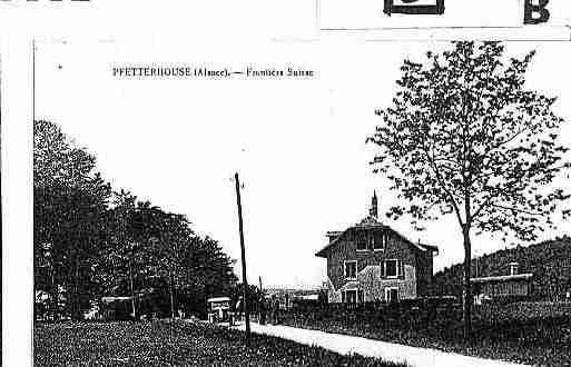 Ville de PFETTERHOUSE Carte postale ancienne