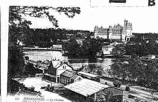 Ville de PIERREFONDS Carte postale ancienne