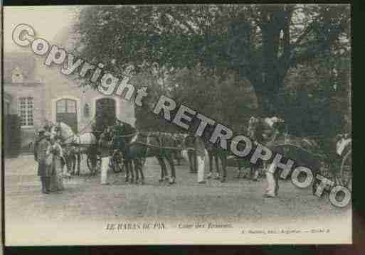 Ville de PINAUHARAS(LE) Carte postale ancienne