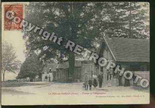 Ville de PINAUHARAS(LE) Carte postale ancienne