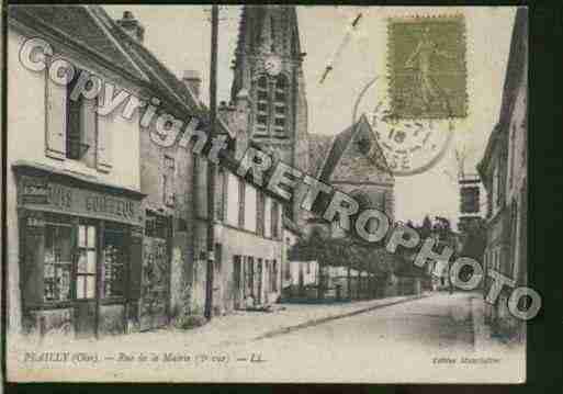 Ville de PLAILLY Carte postale ancienne