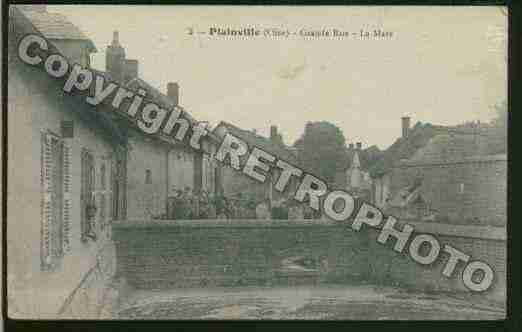 Ville de PLAINVILLE Carte postale ancienne