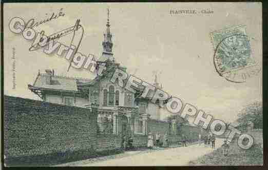 Ville de PLAINVILLE Carte postale ancienne