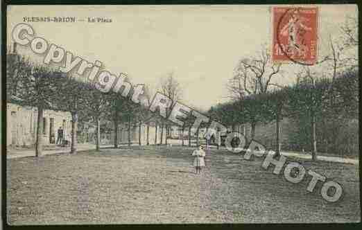 Ville de PLESSISBRION(LE) Carte postale ancienne