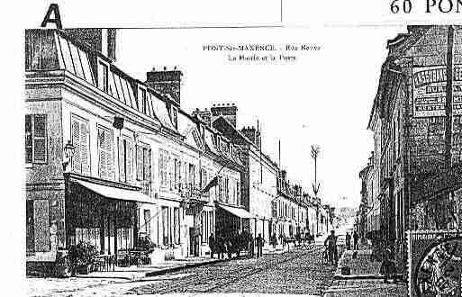 Ville de PONTSTMAXENCESARRON Carte postale ancienne