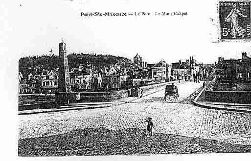 Ville de PONTSTMAXENCESARRON Carte postale ancienne