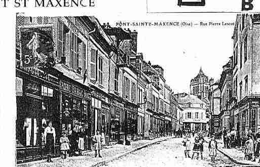 Ville de PONTSTMAXENCESARRON Carte postale ancienne