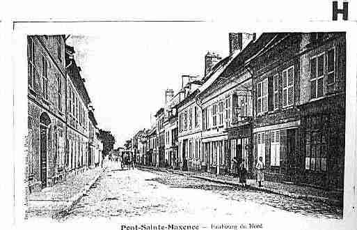 Ville de PONTSTMAXENCESARRON Carte postale ancienne