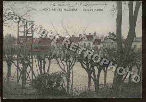 Ville de PONTSTMAXENCESARRON Carte postale ancienne