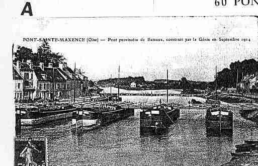 Ville de PONTSTMAXENCESARRON Carte postale ancienne