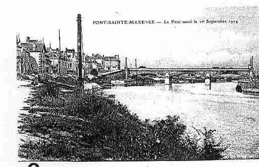 Ville de PONTSTMAXENCESARRON Carte postale ancienne