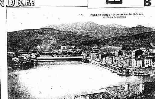 Ville de PORTVENDRES Carte postale ancienne