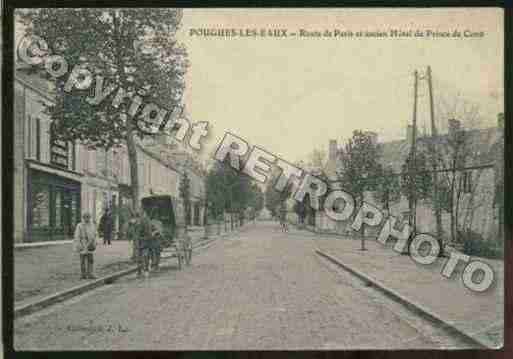 Ville de POUGUESLESEAUX Carte postale ancienne