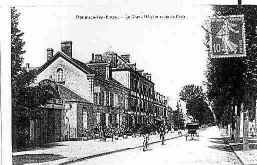 Ville de POUGUESLESEAUX Carte postale ancienne