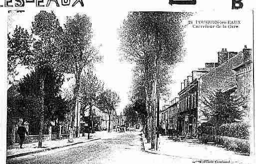 Ville de POUGUESLESEAUX Carte postale ancienne