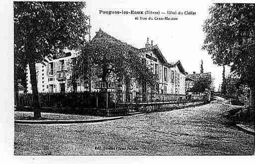 Ville de POUGUESLESEAUX Carte postale ancienne