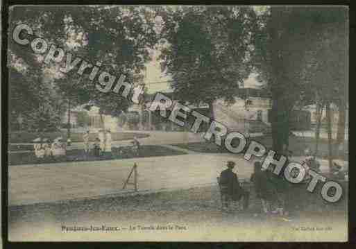 Ville de POUGUESLESEAUX Carte postale ancienne