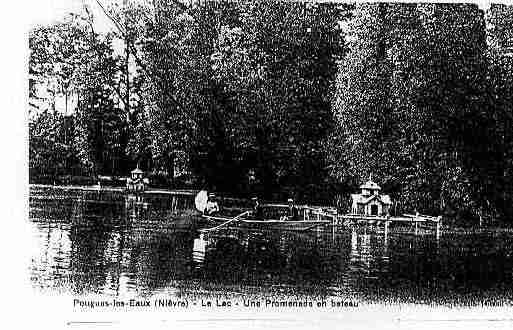 Ville de POUGUESLESEAUX Carte postale ancienne