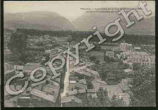 Ville de PRADES Carte postale ancienne