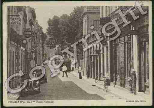 Ville de PRADES Carte postale ancienne