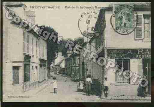 Ville de PRECYSUROISE Carte postale ancienne