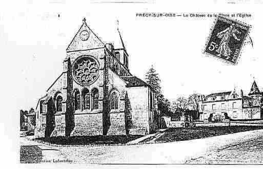 Ville de PRECYSUROISE Carte postale ancienne