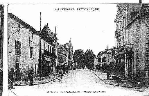 Ville de PUYGUILLAUME Carte postale ancienne