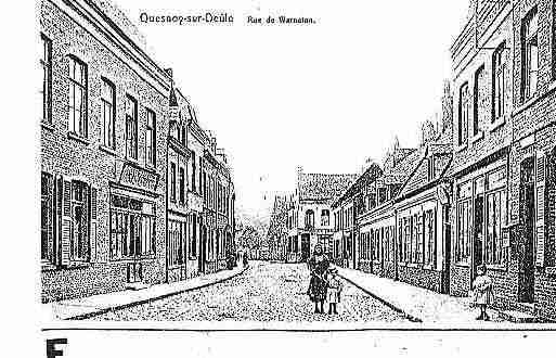 Ville de QUESNOYSURDEULE Carte postale ancienne