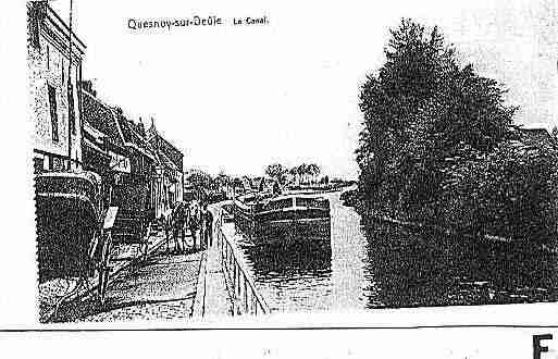 Ville de QUESNOYSURDEULE Carte postale ancienne