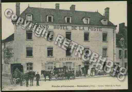 Ville de REMALARD Carte postale ancienne