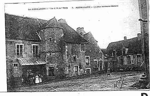 Ville de REMALARD Carte postale ancienne