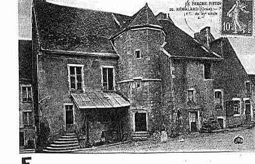 Ville de REMALARD Carte postale ancienne