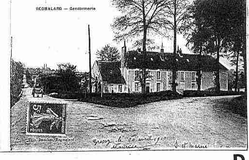 Ville de REMALARD Carte postale ancienne