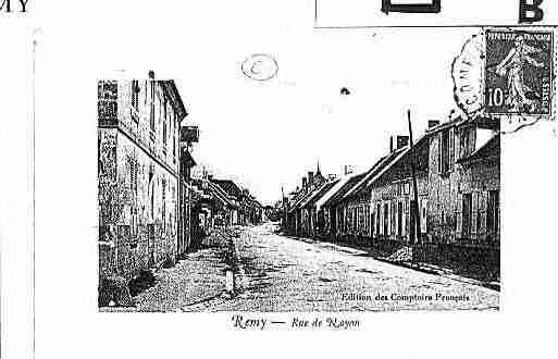 Ville de REMY Carte postale ancienne