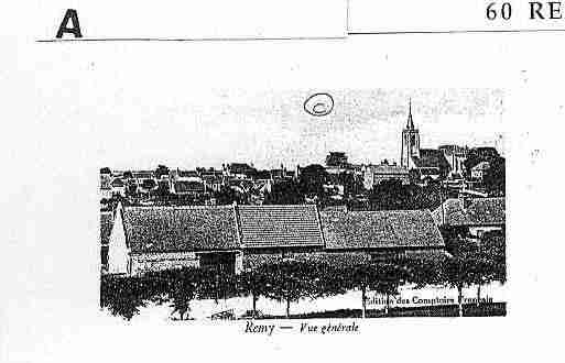 Ville de REMY Carte postale ancienne