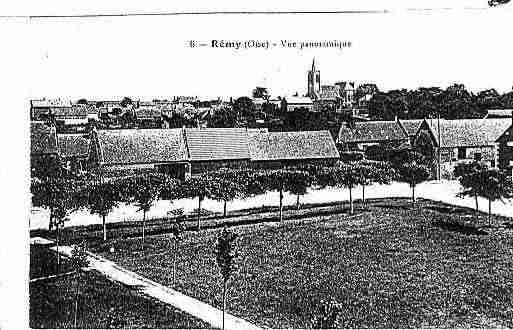 Ville de REMY Carte postale ancienne