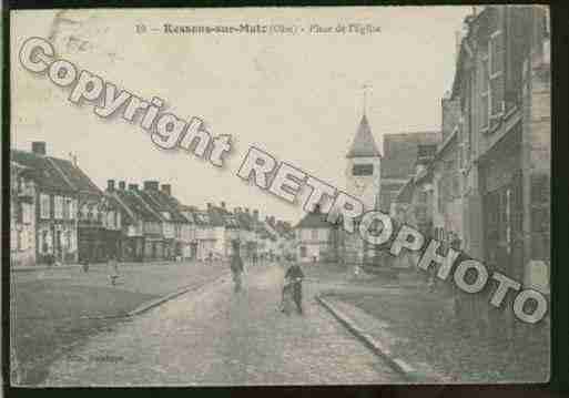 Ville de RESSONSSURMATZ Carte postale ancienne