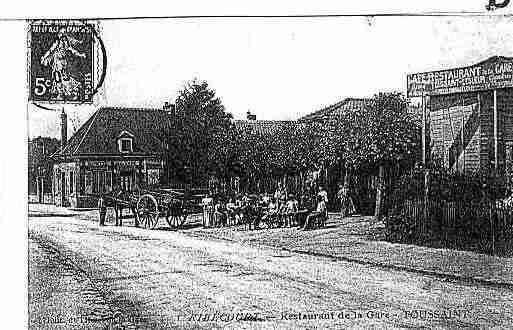 Ville de RIBECOURTDRESLINCOURT Carte postale ancienne