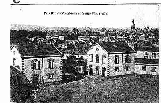 Ville de RIOM Carte postale ancienne